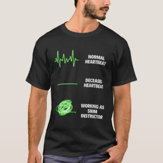 Camiseta Instrutor de Natação de natação