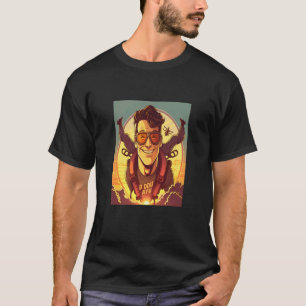 Camiseta Instrutor de Paraquedismo Engraçado Pôr do Sol Par