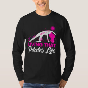 Camiseta Instrutor de Pilates Professor Vivendo Aquela Vida
