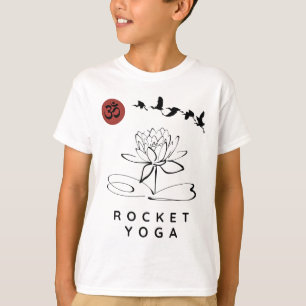 Camiseta Instrutor de Rocket Yoga Design para Principiante