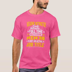 Camiseta Instrutor de Soldadura Soldadura Soldadura Formaçã