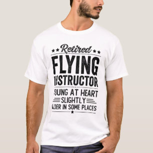 Camiseta Instrutor de Voo Aposentado