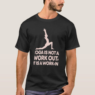 Camiseta Instrutor de Yoga de Fitness Exercício Meditação