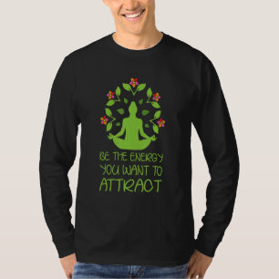 Camiseta Instrutor de Yoga de Fitness Exercício Meditação