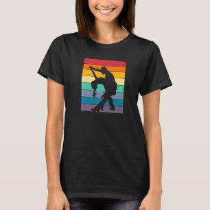 Camiseta Instrutor Salsa Dance Rua De Retrô Vintage Em Desc