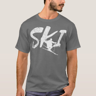 Camiseta Instrutor Snow Adventure Ski para o Esportes de in