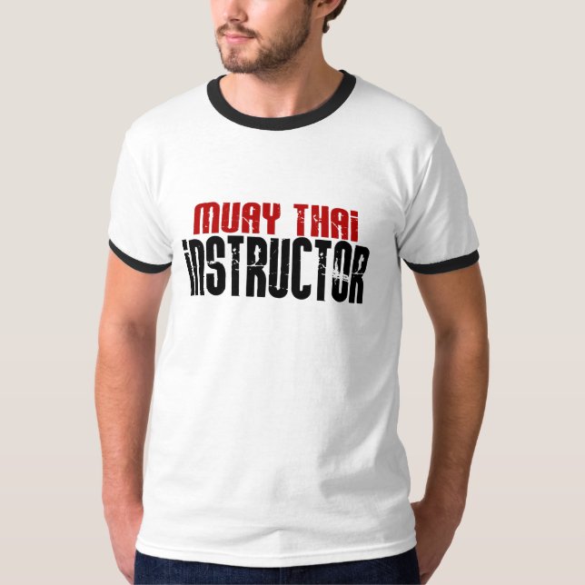 Camiseta Instrutor TAILANDÊS 1,1 de MUAY (Frente)