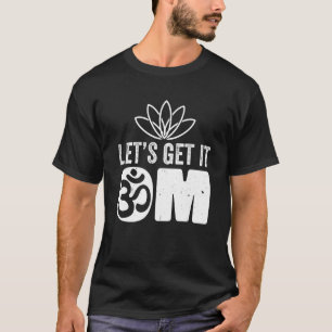 Camiseta Instrutor Yoga Lotus Flower Deixa-o ir