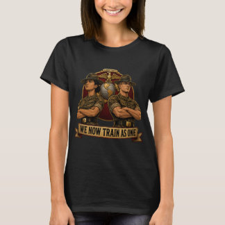 Camiseta Instrutoras de Treinamento do USMC Agora Treinamos