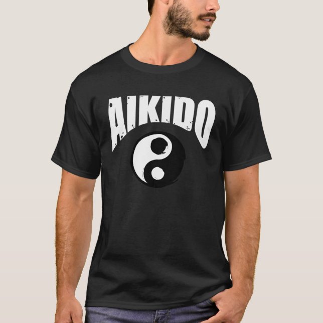 Camiseta Instrutores Aikidoka ou Iniciantes Aikido (Frente)