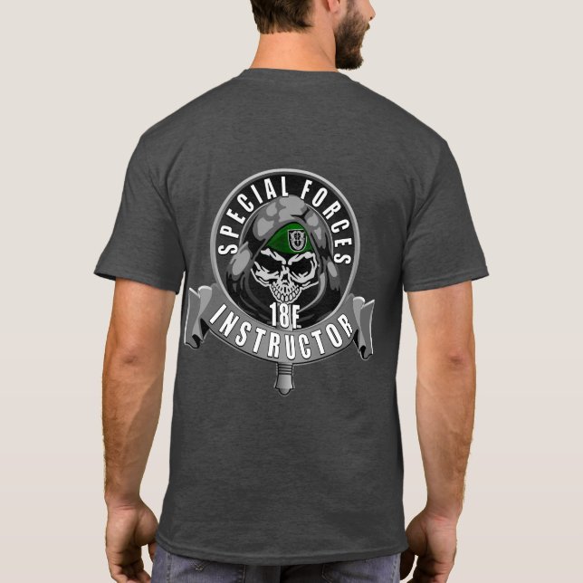 Camiseta Instrutores personalizáveis (Verso)