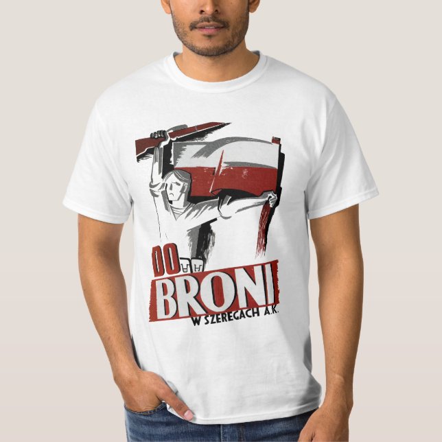 Camiseta Insurreição de Varsóvia (Frente)