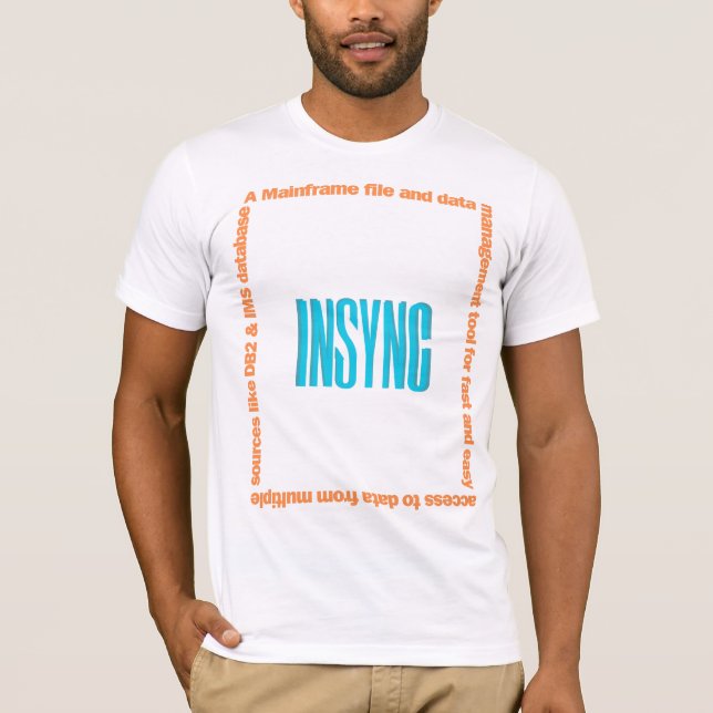 Camiseta InSync na Programação da Plataforma Mainframe (Frente)