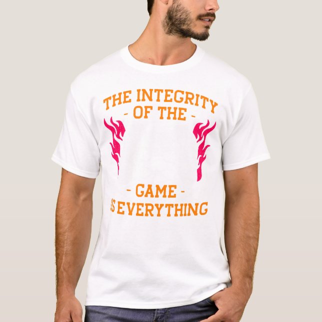 Camiseta Integridade do Jogo é Tudo (Frente)
