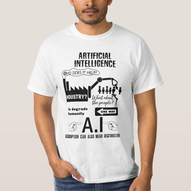Camiseta Inteligência artificial (Frente)