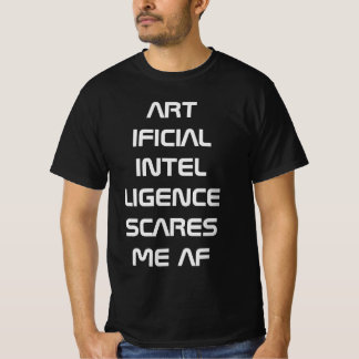 Camiseta Inteligência artificial A IA me assusta AF