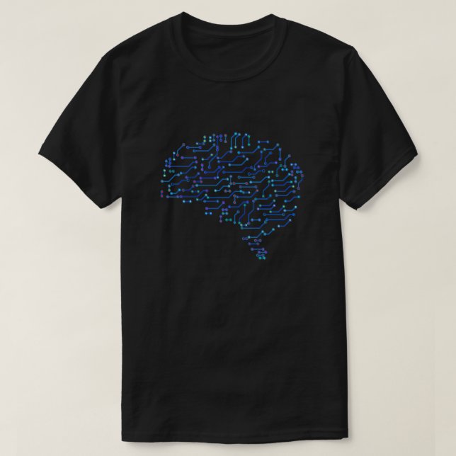 Camiseta Inteligência artificial AI 2 (Frente do Design)