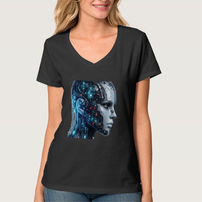 Camiseta Inteligência Artificial - Ciência da Computação -  (Frente)