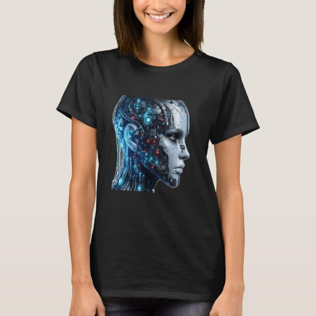 Camiseta Inteligência Artificial - Ciência da Computação -  (Frente)