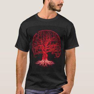 Camiseta Inteligência artificial cresce para cima