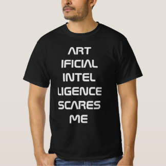 Camiseta Inteligência artificial me assusta