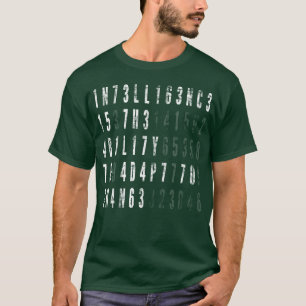 Camiseta Inteligência É a Capacidade de se Adaptar à Mudanç