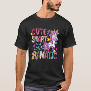 Camiseta Inteligente Bonito E Um Pouco Dramático Unicórnio