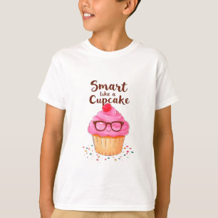 Camiseta Inteligente como um Cupcake de volta para a camise
