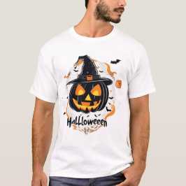 Camiseta inteligente do Halloween