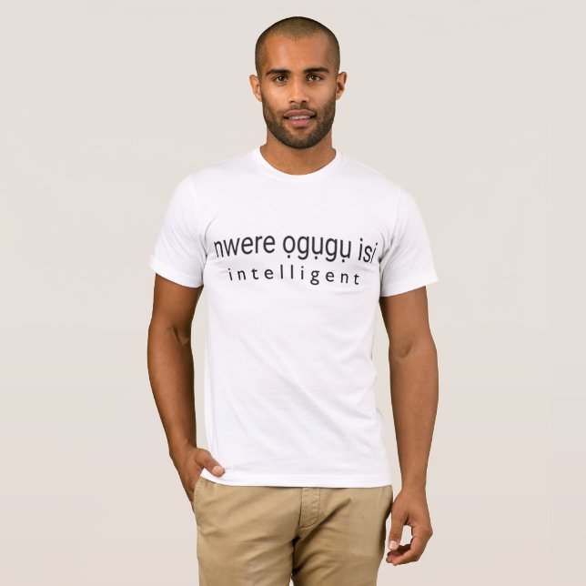 Camiseta INTELIGENTE - Igbo (Frente Completa)
