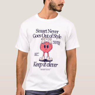 Camiseta Inteligente Nunca sai do estilo