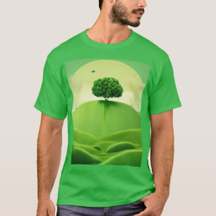 Camiseta "Intenções Poluídas" - Planeta Verde Minimalista T