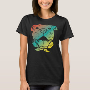 Camiseta Intensidade Colorida Do Rosto
