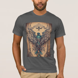 Camiseta "Intensidade do Sol: Camiseta Cristalina"