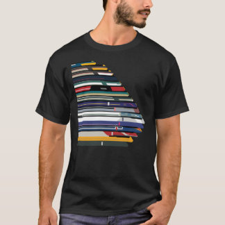 Camiseta Intercity 125 Outline In Liveries   