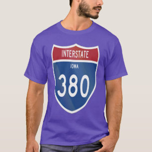 Camiseta Interestadual 380 Iowa I380 Rodovia Oversized 1