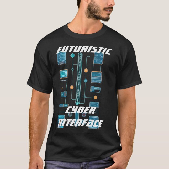 Camiseta Interface T-ShirtCyber (Frente)