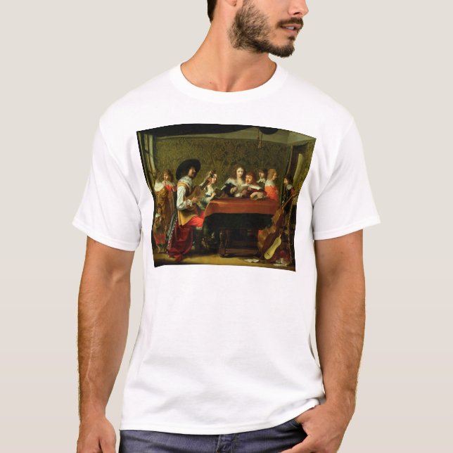 Camiseta Interior com músicos e cantores (Frente)