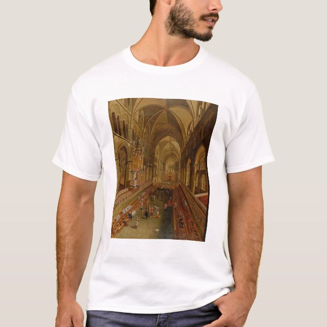 Camiseta Interior da catedral de Canterbury, c.1675-1700 (Frente)