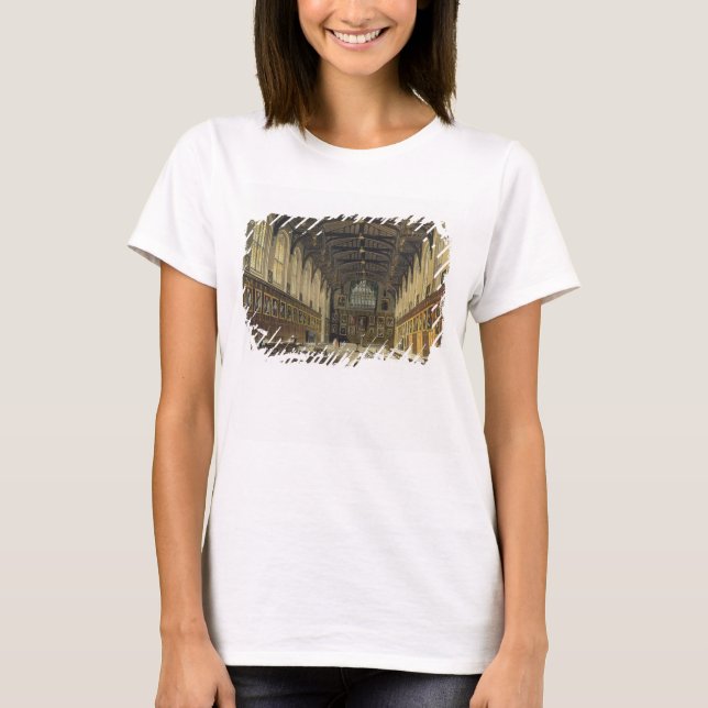 Camiseta Interior da Sala da Igreja Cristo, ilustração (Frente)