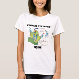Camiseta Interior da síntese da proteína (biologia celula