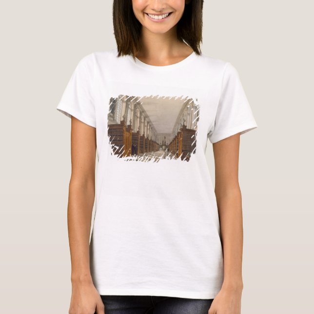 Camiseta Interior da Trinity College Library, Cambridge, fr (Frente)