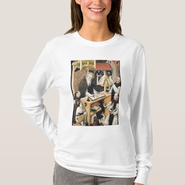 Camiseta Interior de um Scriptorium, escola de Segovia (Frente)