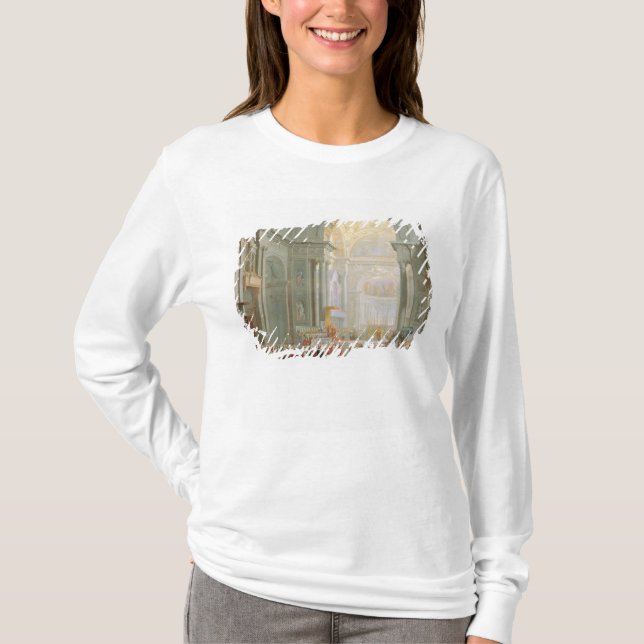 Camiseta Interior de um St Peter, Roma (Frente)