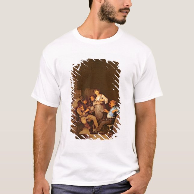 Camiseta Interior de uma taberna holandesa (Frente)