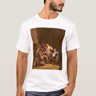 Camiseta Interior de uma taberna holandesa