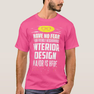 Camiseta Interior Divertido Maior Não Tenha Medo