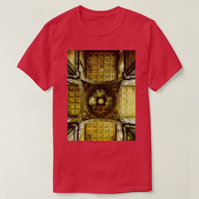 Camiseta Interior do Domo da Igreja da Rua Lorenzo i (Frente do Design)