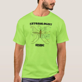 Camiseta Interior do entomologista (anatomia do mosquito)