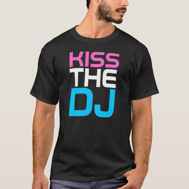 Camiseta InterKnit Couture - BEIJA A T-shirt do DJ (Frente)
